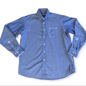 Visconti Men’s Button-Down long sleeve Shirt Size M